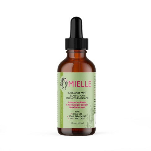 MIELLE ROSEMARY MINT SCALP & HAIR STRENGHTENING OIL